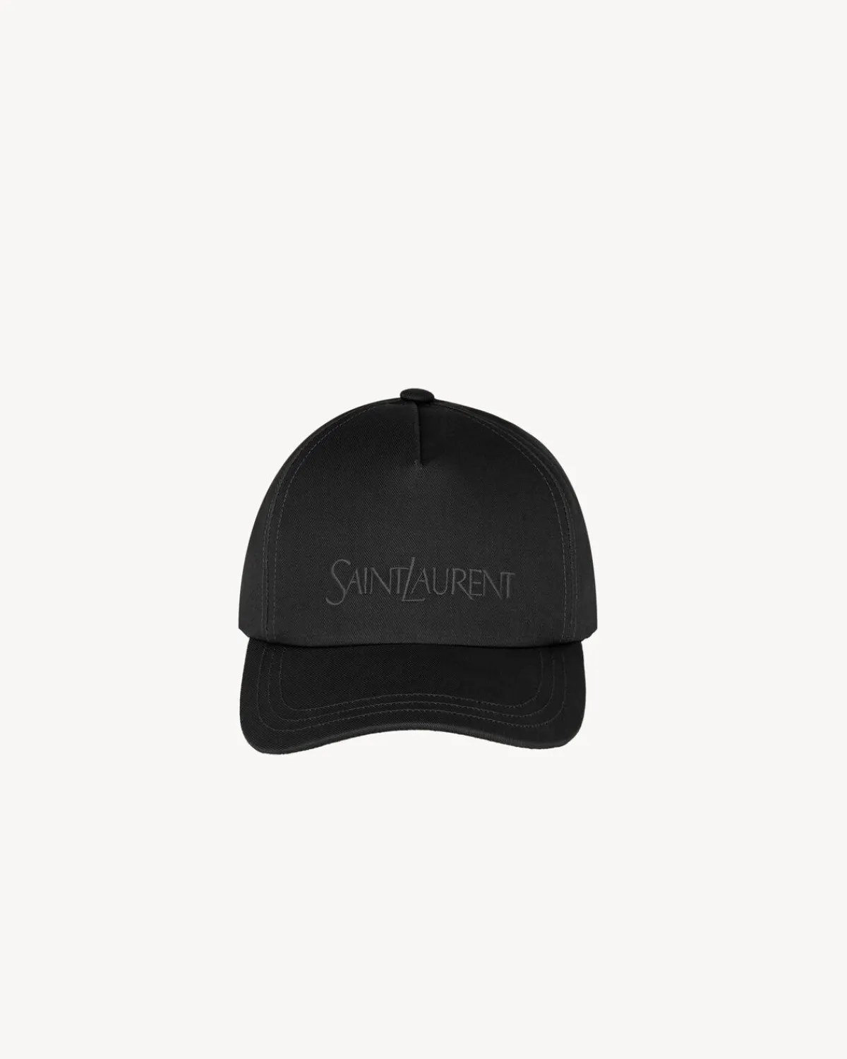 Saint Laurent Hats And Gloves | Other Accessories-cap in gabardine BLACK