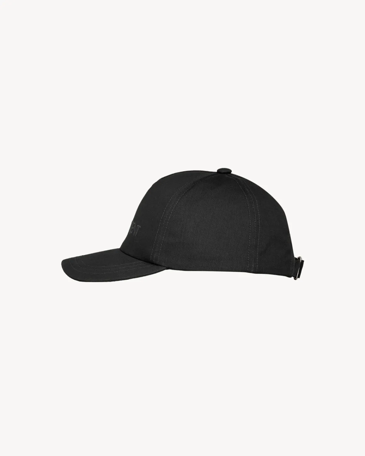 Saint Laurent Hats And Gloves | Other Accessories-cap in gabardine BLACK