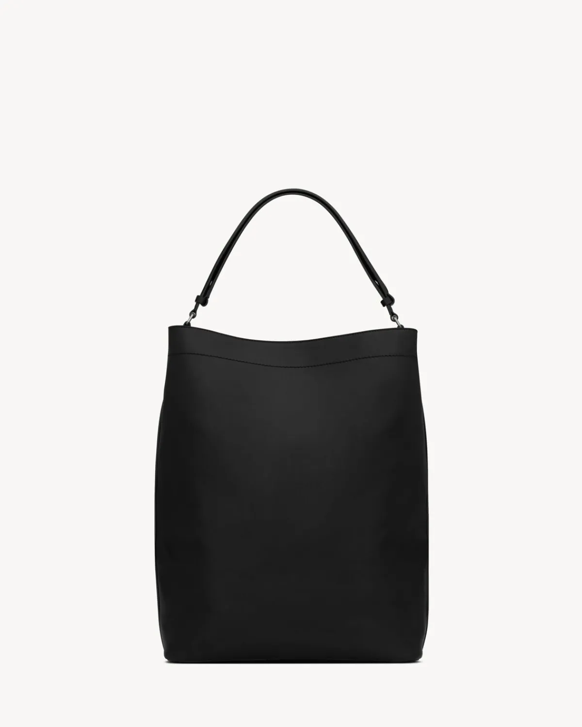 Saint Laurent Totes-hobo in leather BLACK