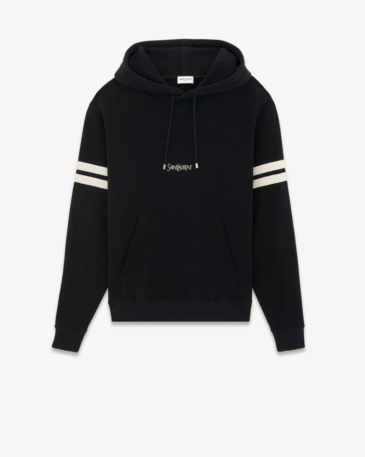 Saint Laurent Jersey-Hoodie NOIRNATUREL