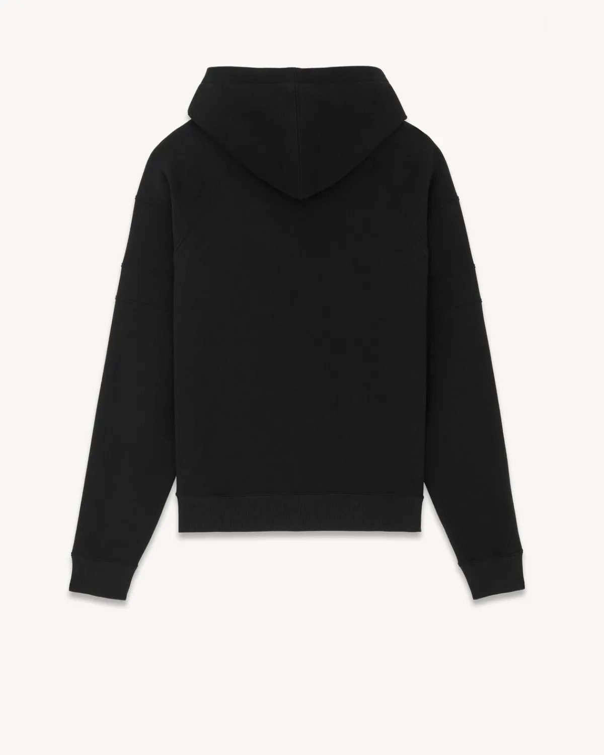 Saint Laurent Jersey-Hoodie BLACK