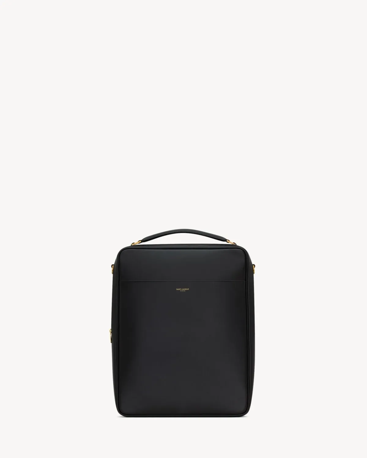 Saint Laurent Crossbody-large case in smooth leather BLACK