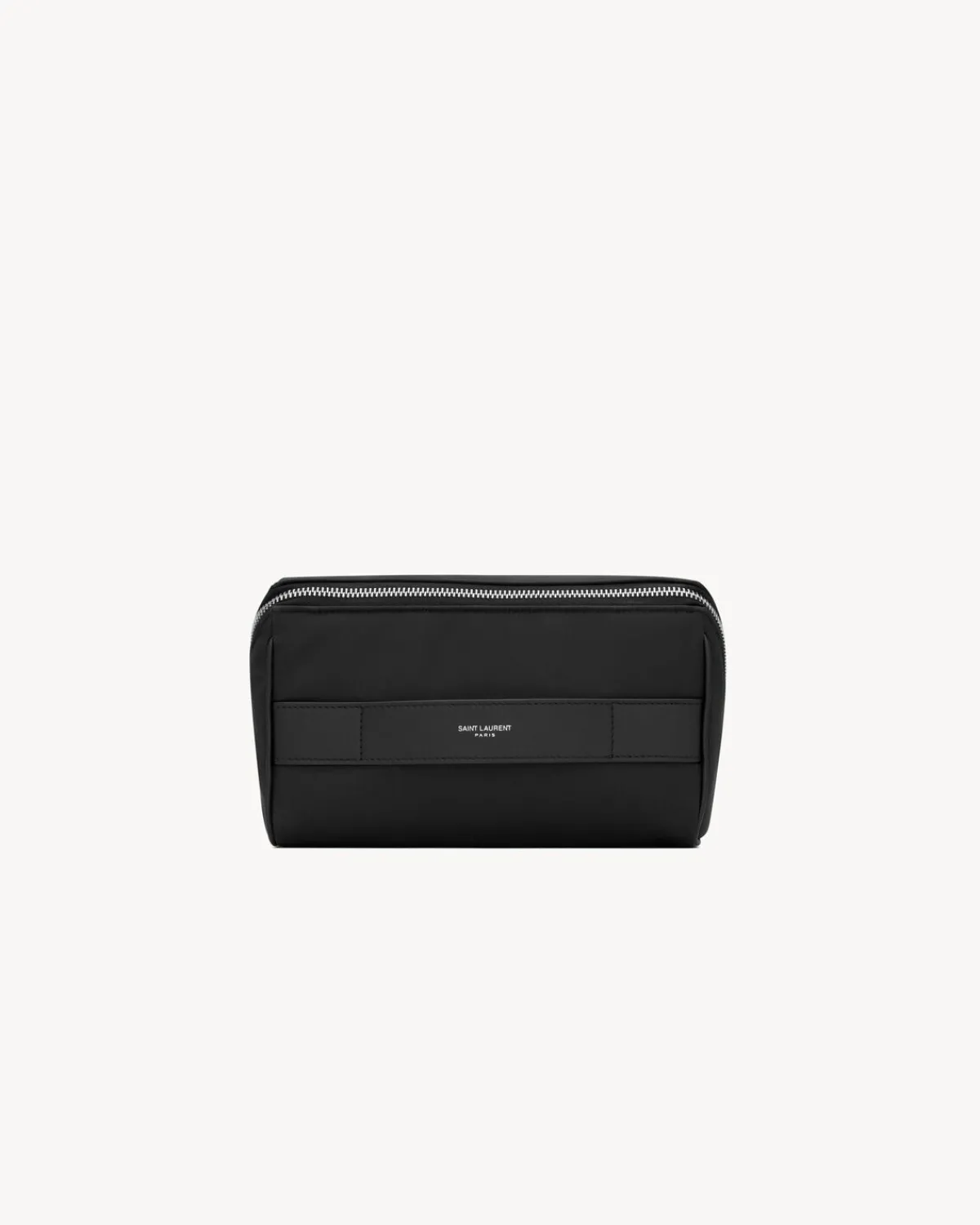 Saint Laurent Pouches | Cases And Holders-PARIS CUBE CASE IN ECONYL® REGENERATED NYLON BLACK