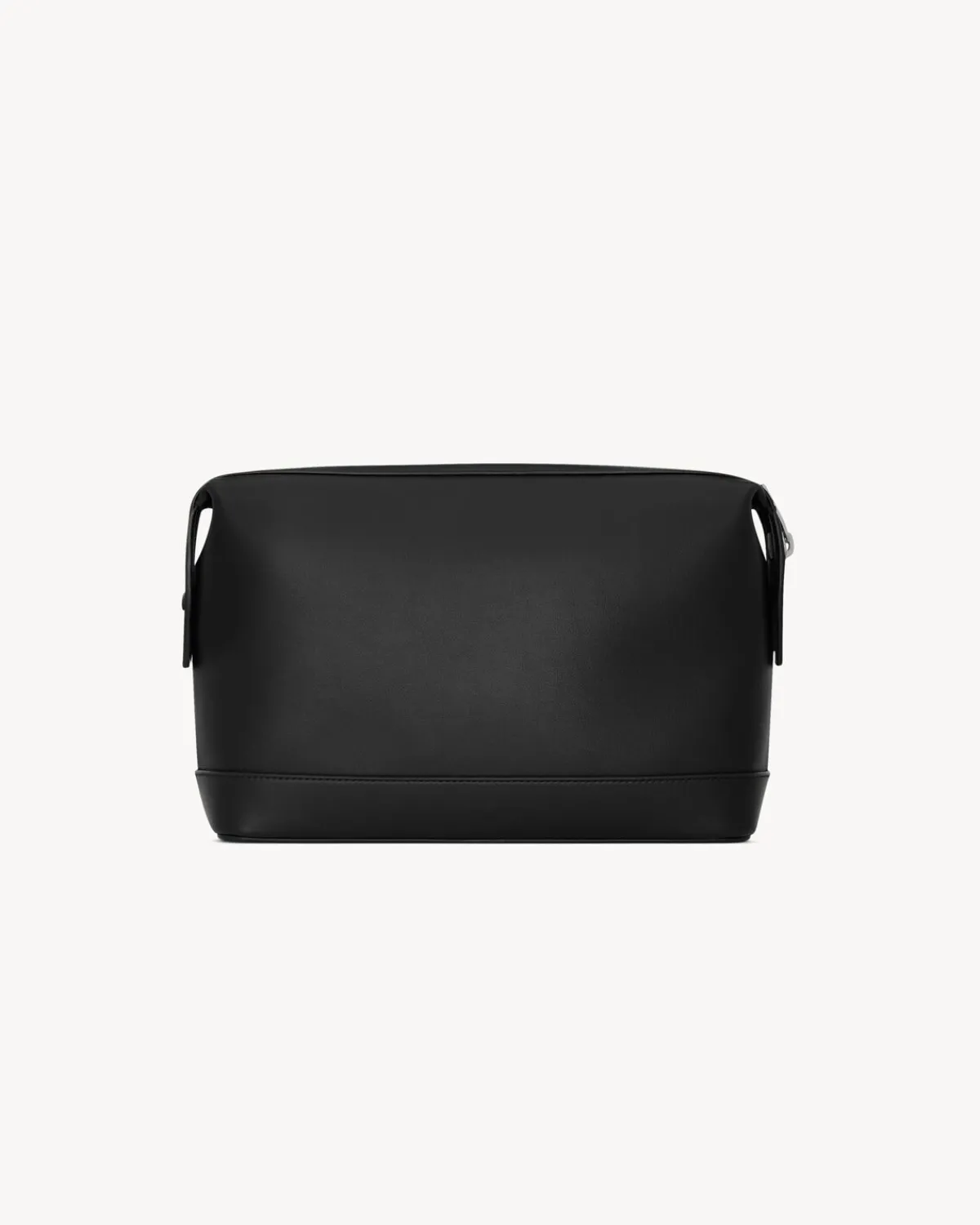 Saint Laurent Pouches | Cases And Holders-PARIS small pouch in leather BLACK