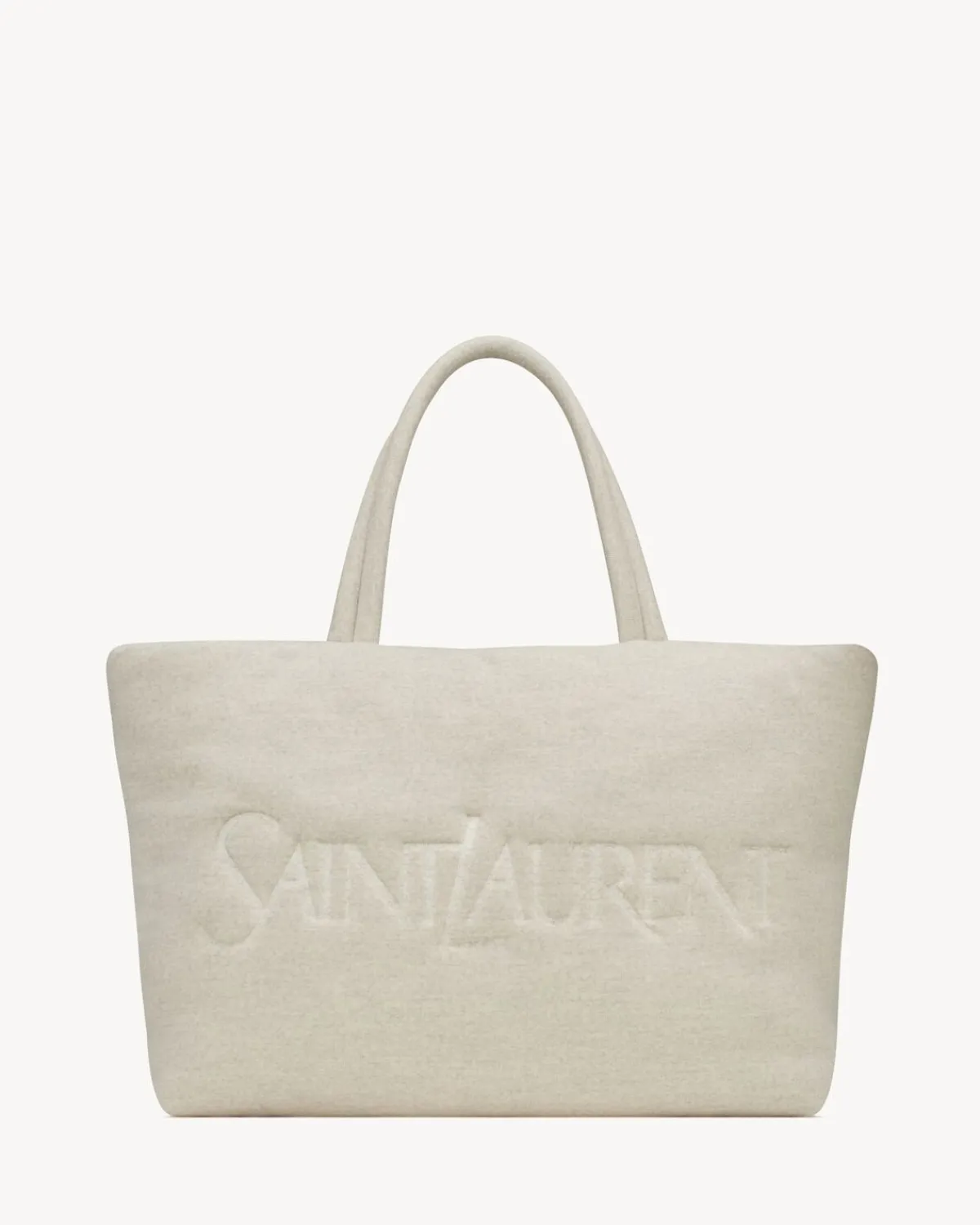 Saint Laurent Totes-tote bag in jersey BEIGE