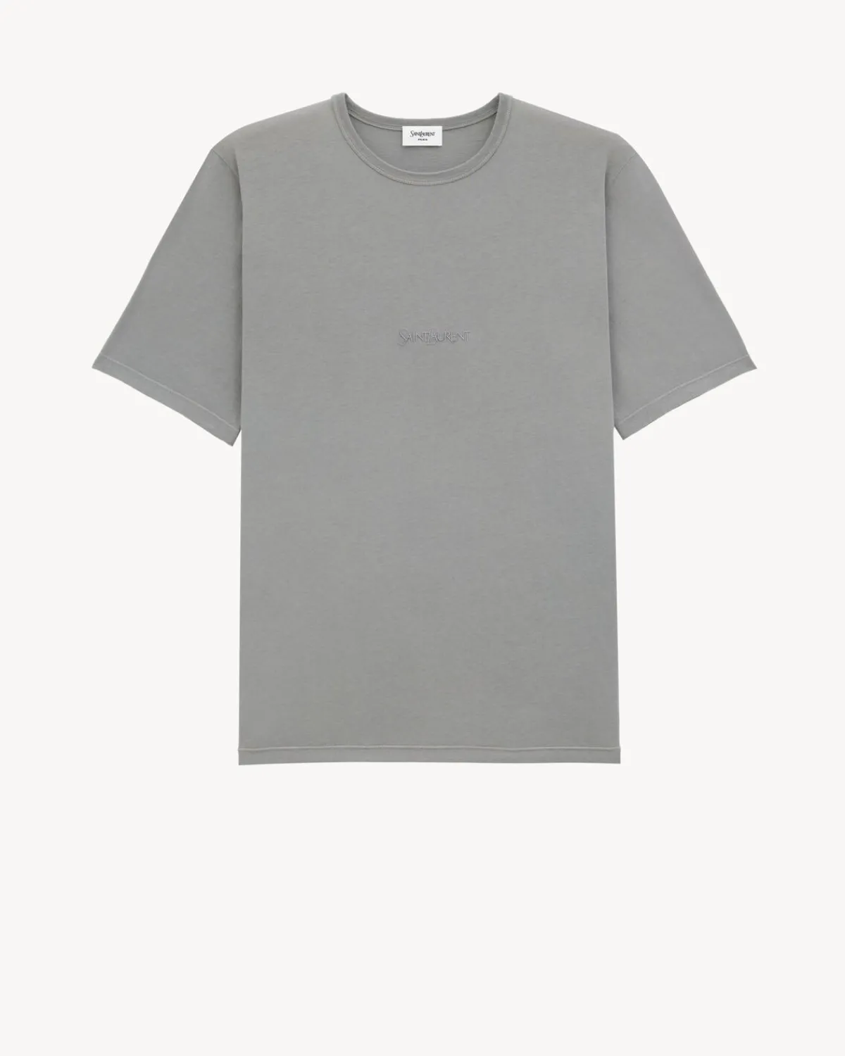 Saint Laurent Jersey-T-SHIRT GRIS