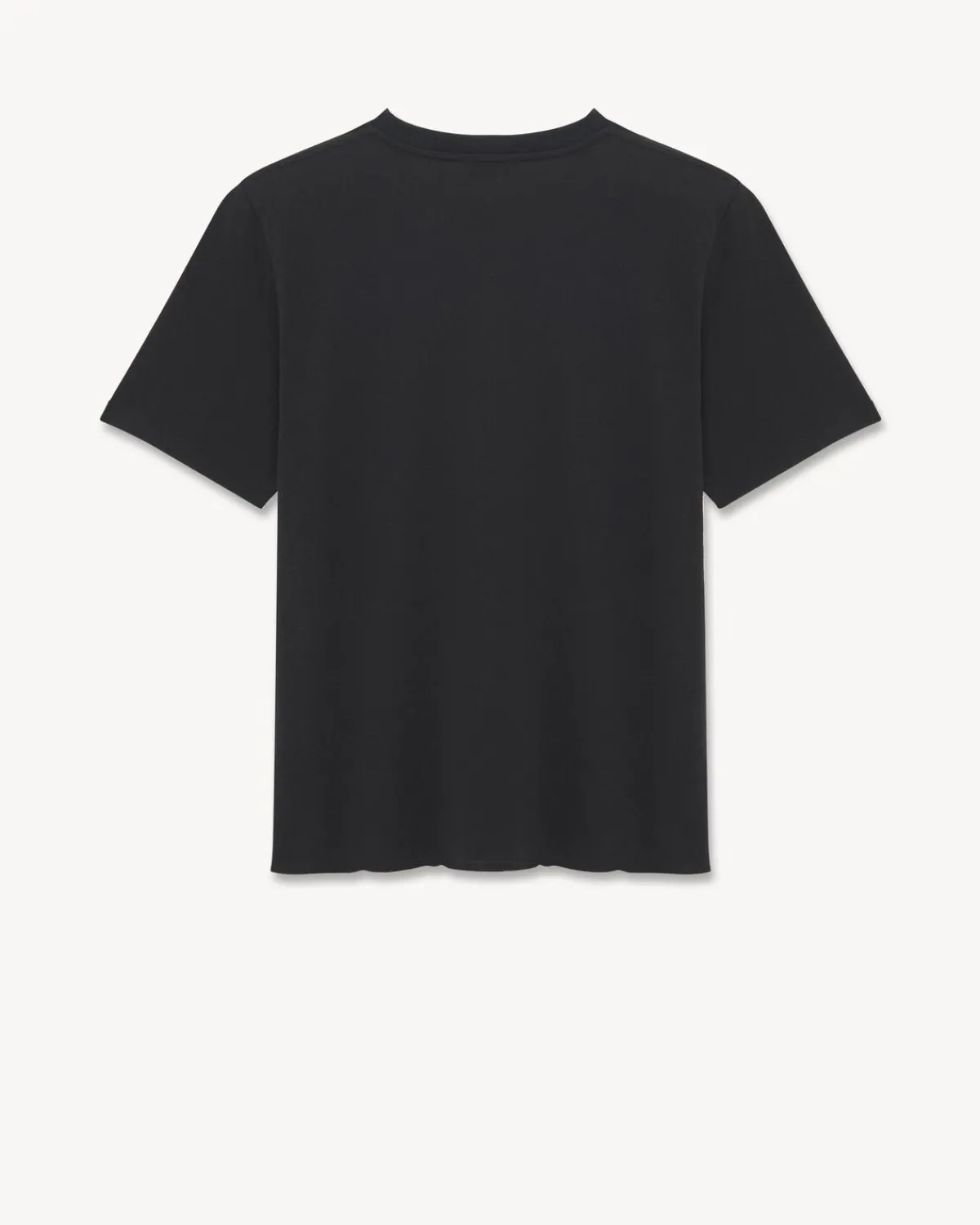 Saint Laurent Jersey-T-Shirt BLACK