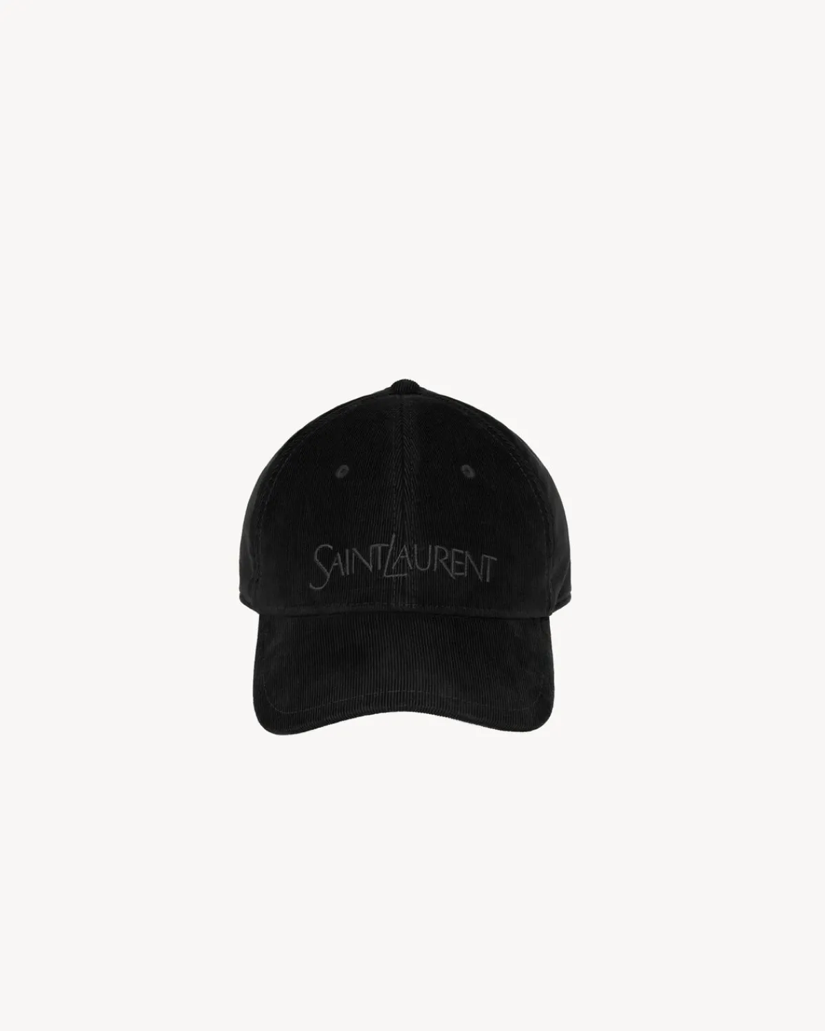 Saint Laurent Hats And Gloves | Other Accessories-vintage cap in corduroy BLACK