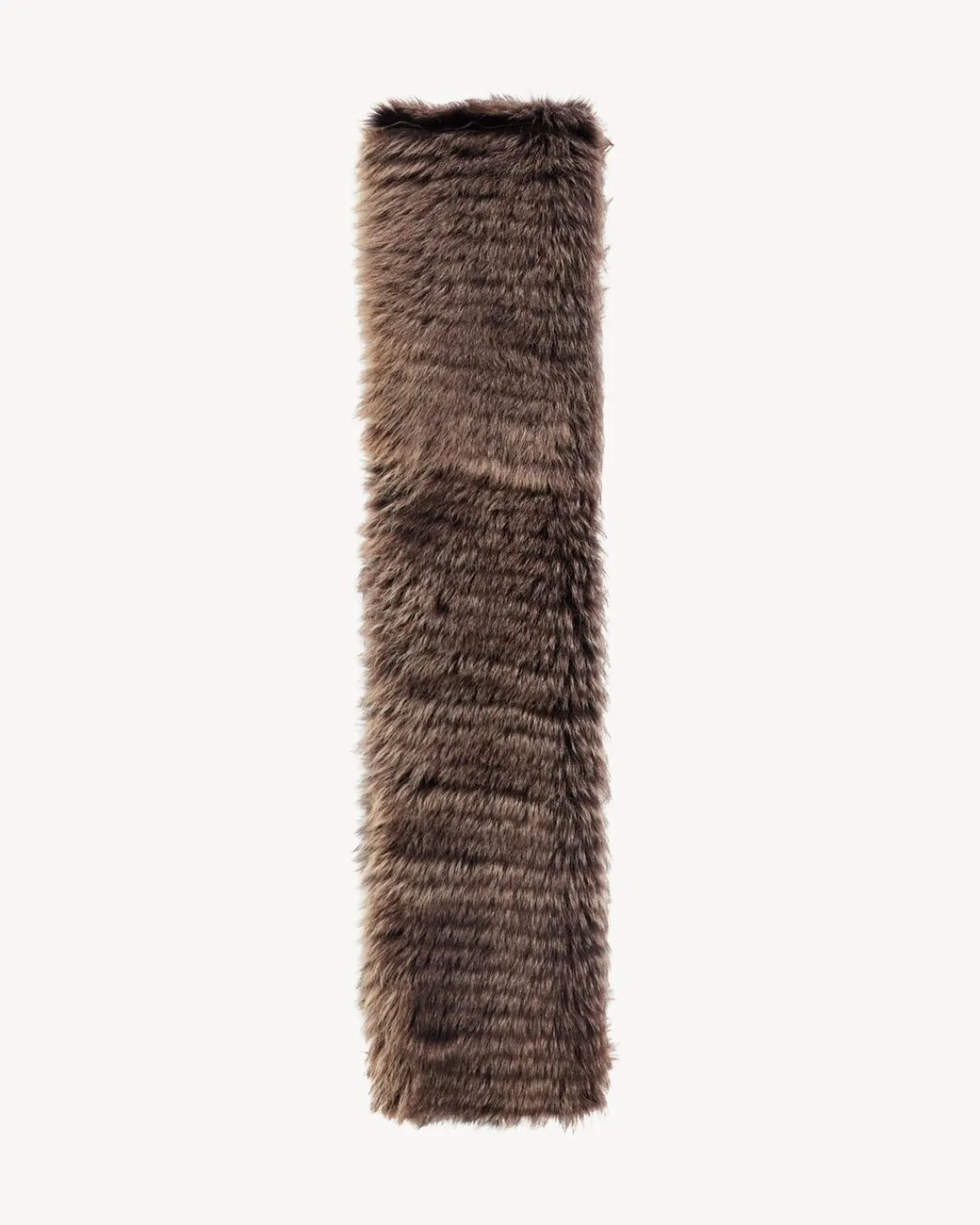 Saint Laurent Scarves And Silk-scarf in cashmere and lamb fiber DARKBROWN