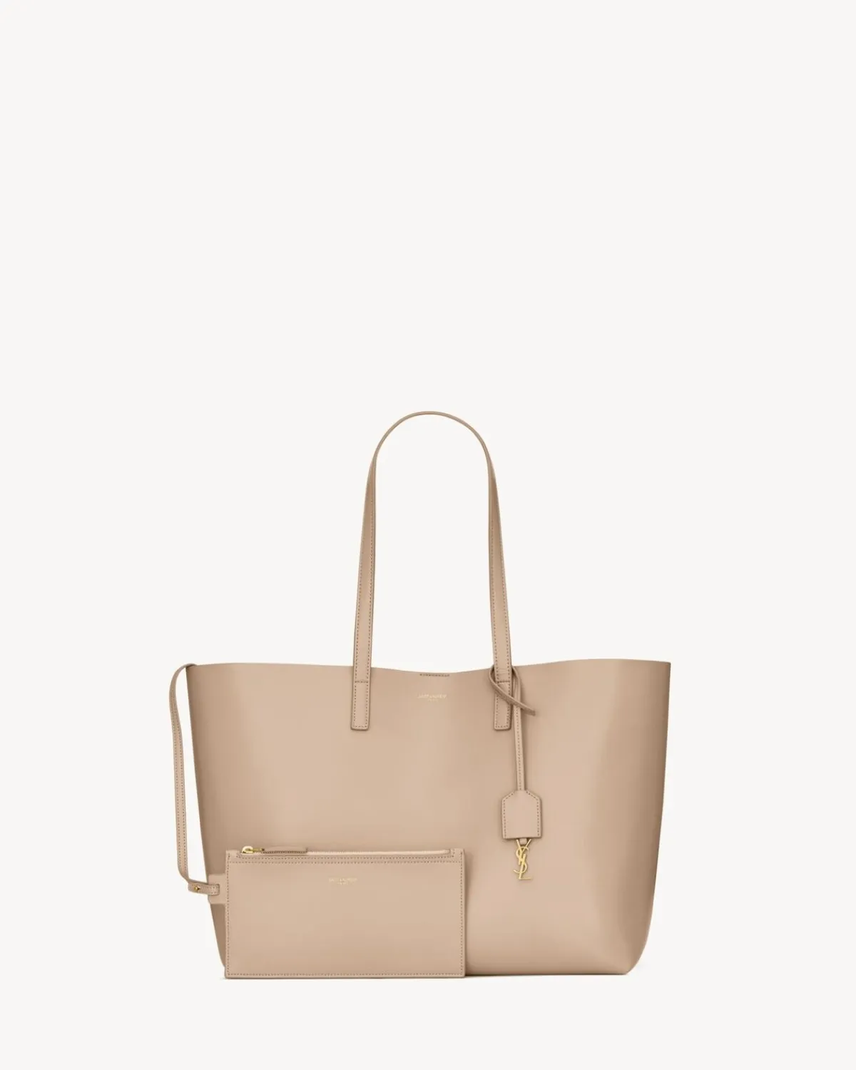 Saint Laurent Totes-Shopping leather DARKBEIGE