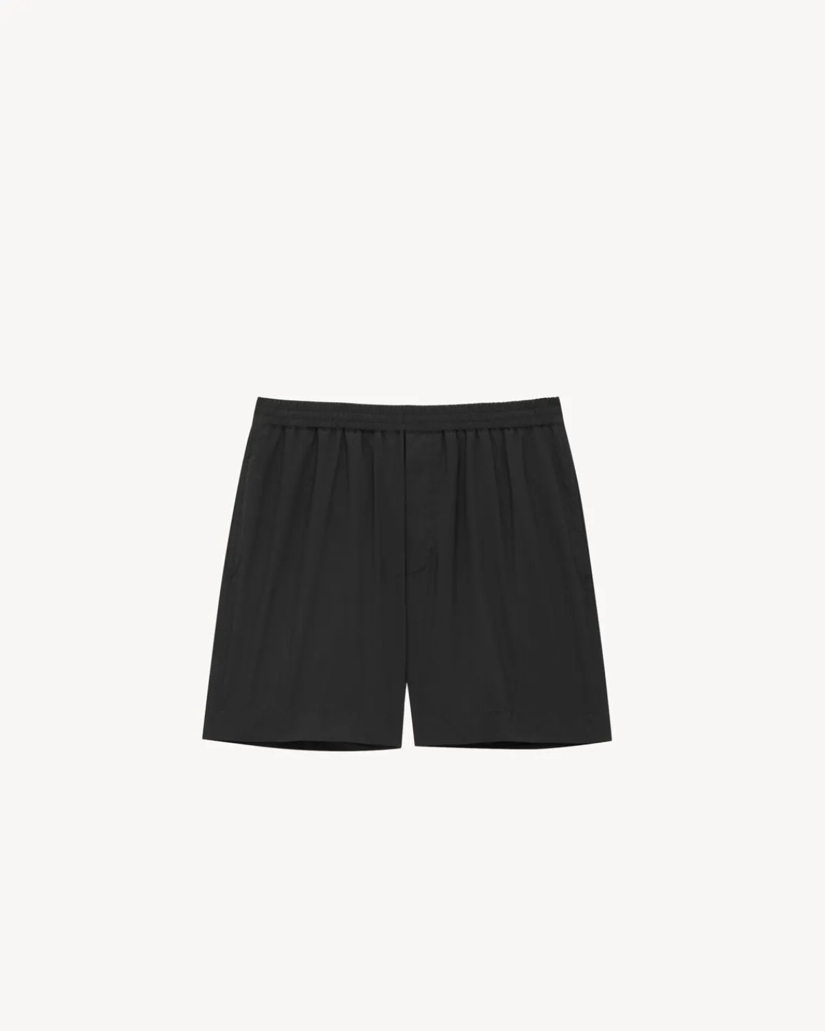 Saint Laurent Jersey-shorts in nylon NOIR