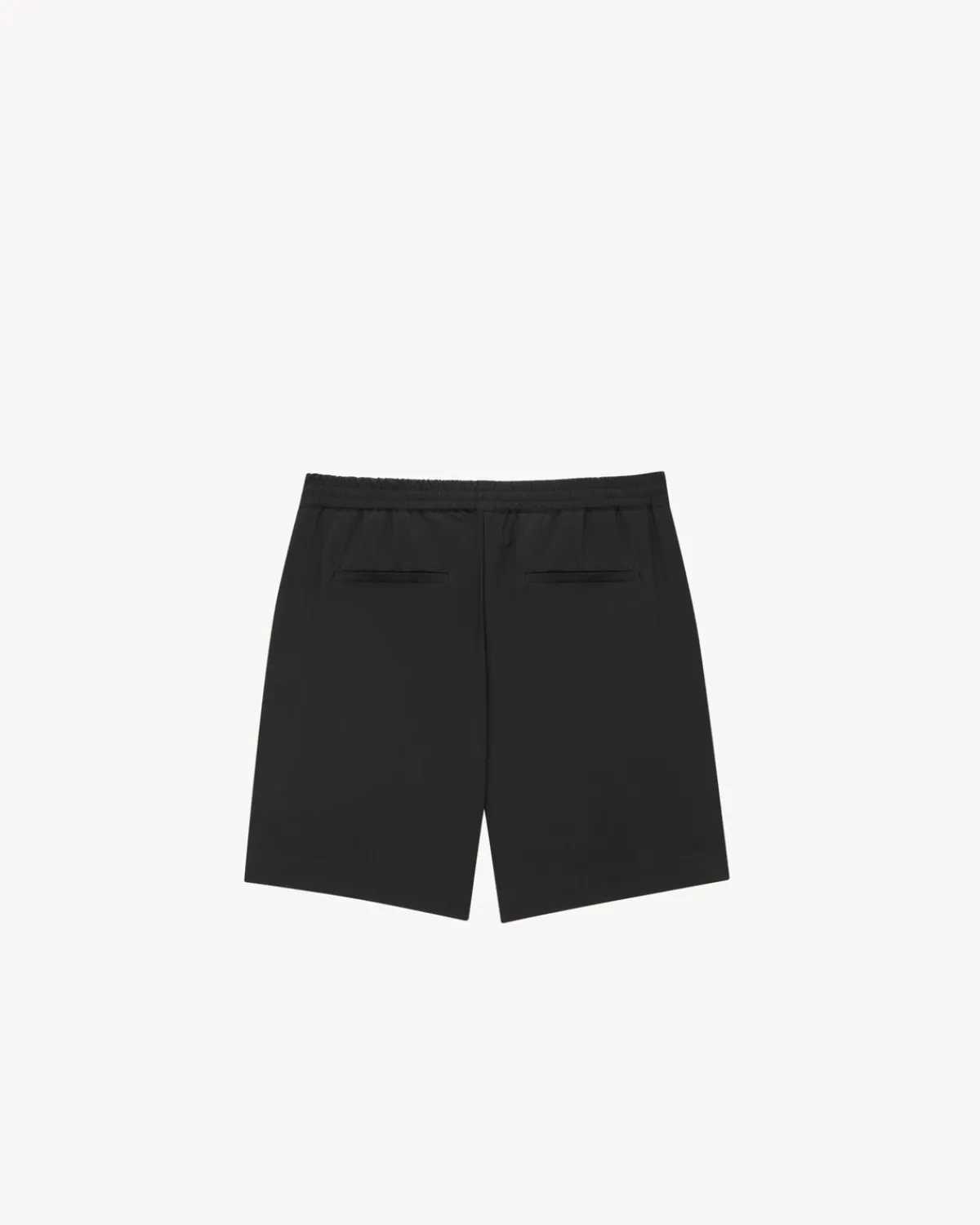 Saint Laurent Jersey-shorts in nylon NOIR