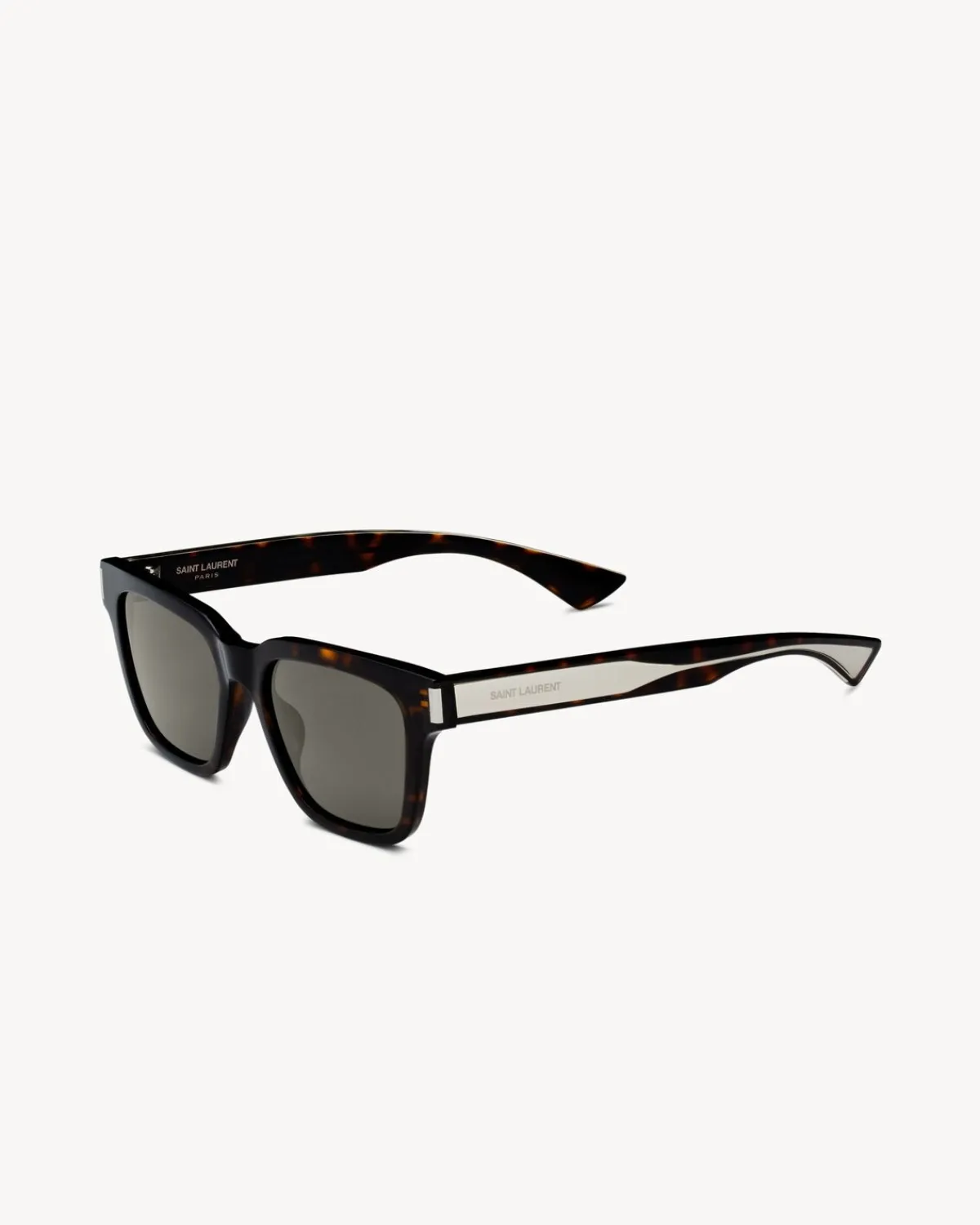 Saint Laurent Sunglasses-SL 790 DARKHAVANA,CRYSTAL,SILVERANDGREY