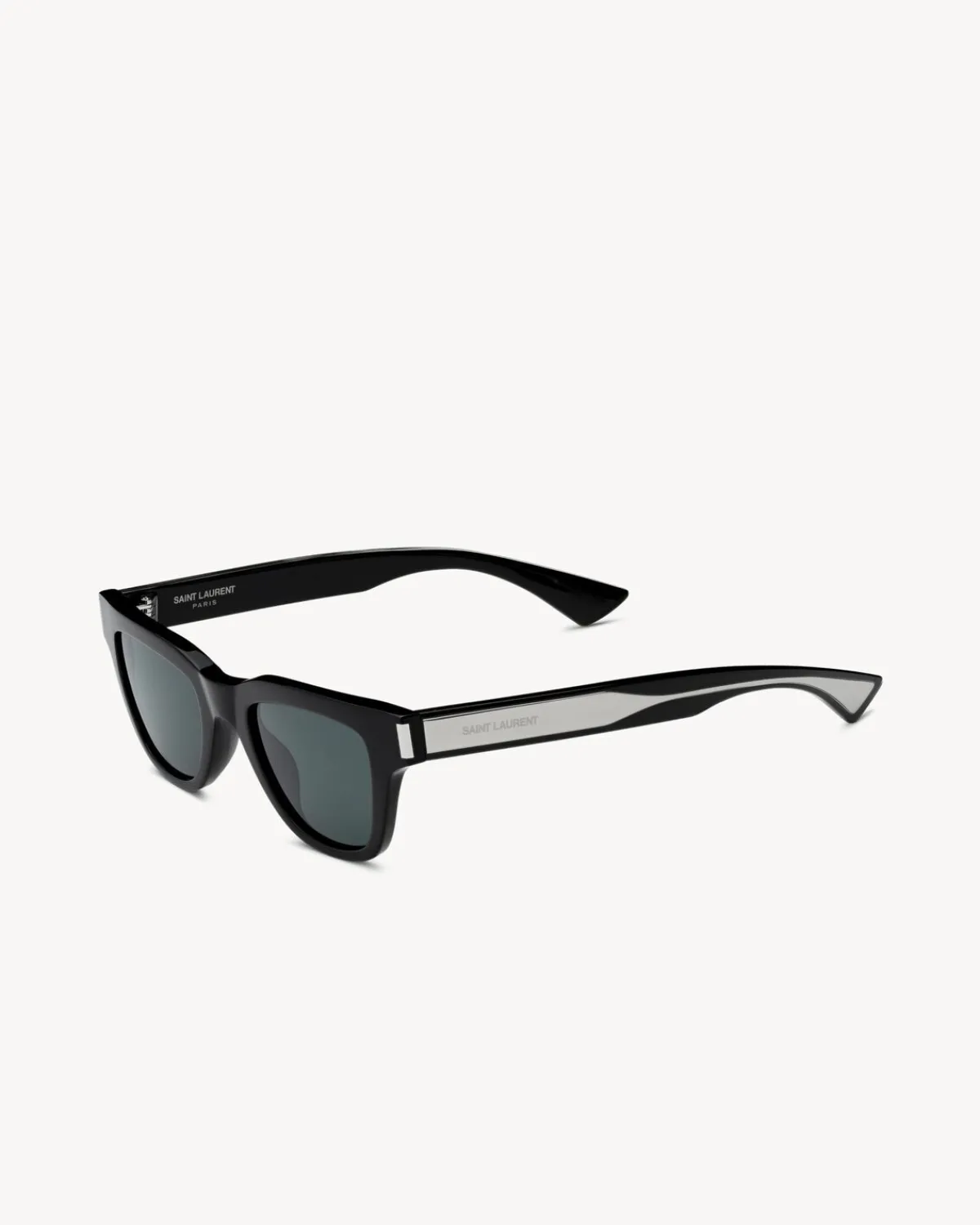 Saint Laurent Sunglasses-SL 789 BLACK,CRYSTALANDSILVER