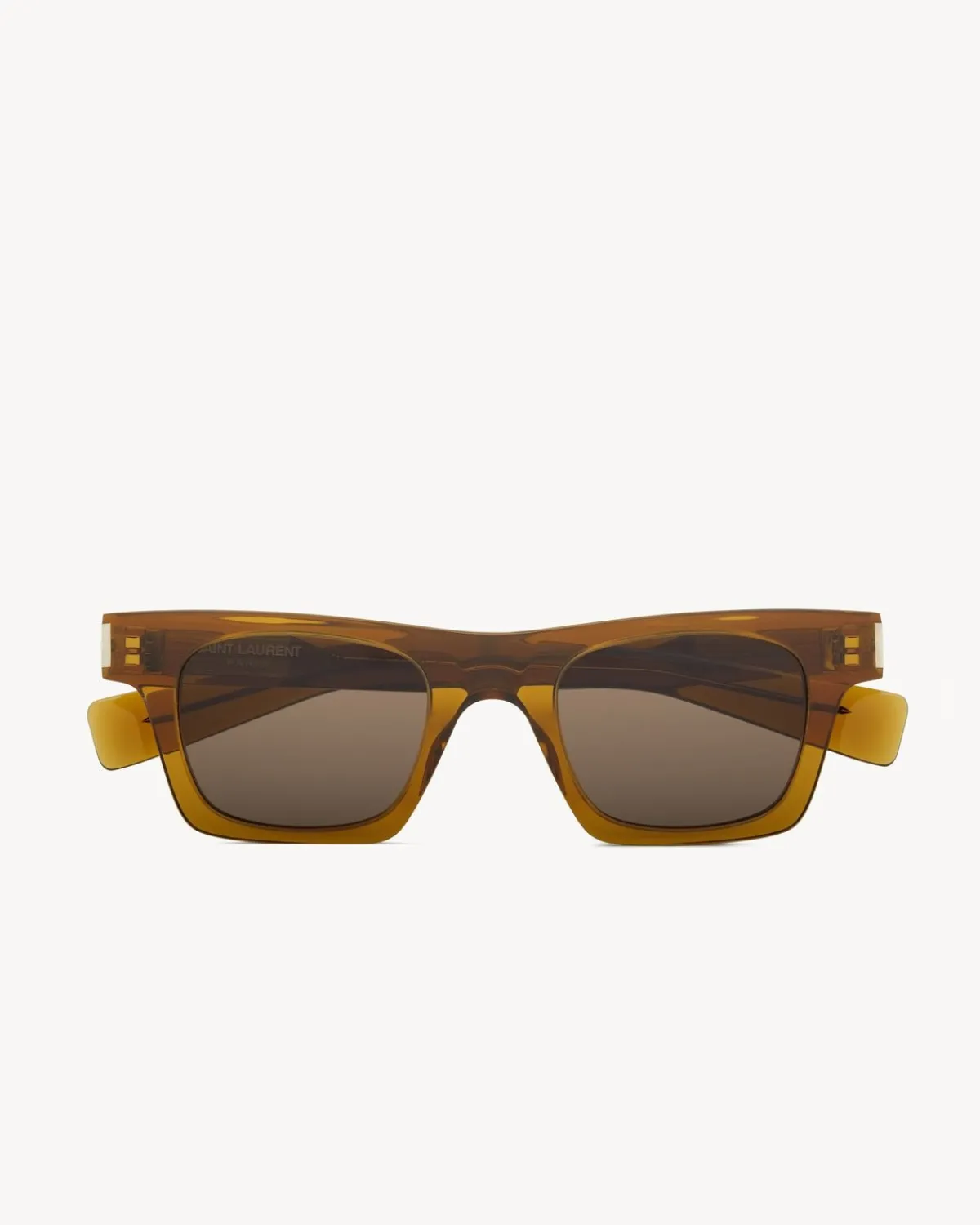 Saint Laurent Sunglasses | Sunglasses-SL 719 TRANSPARENTCOGNACBROWN