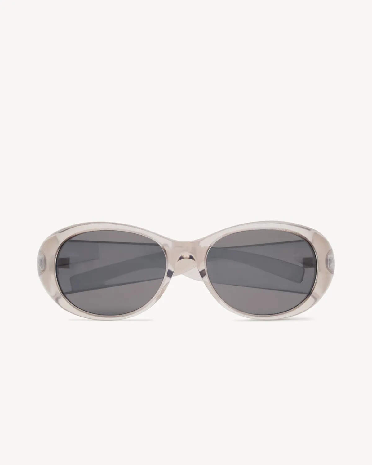 Saint Laurent Sunglasses | Sunglasses-SL 736 TRANSPARENTCREAMANDMIRRORSILVER