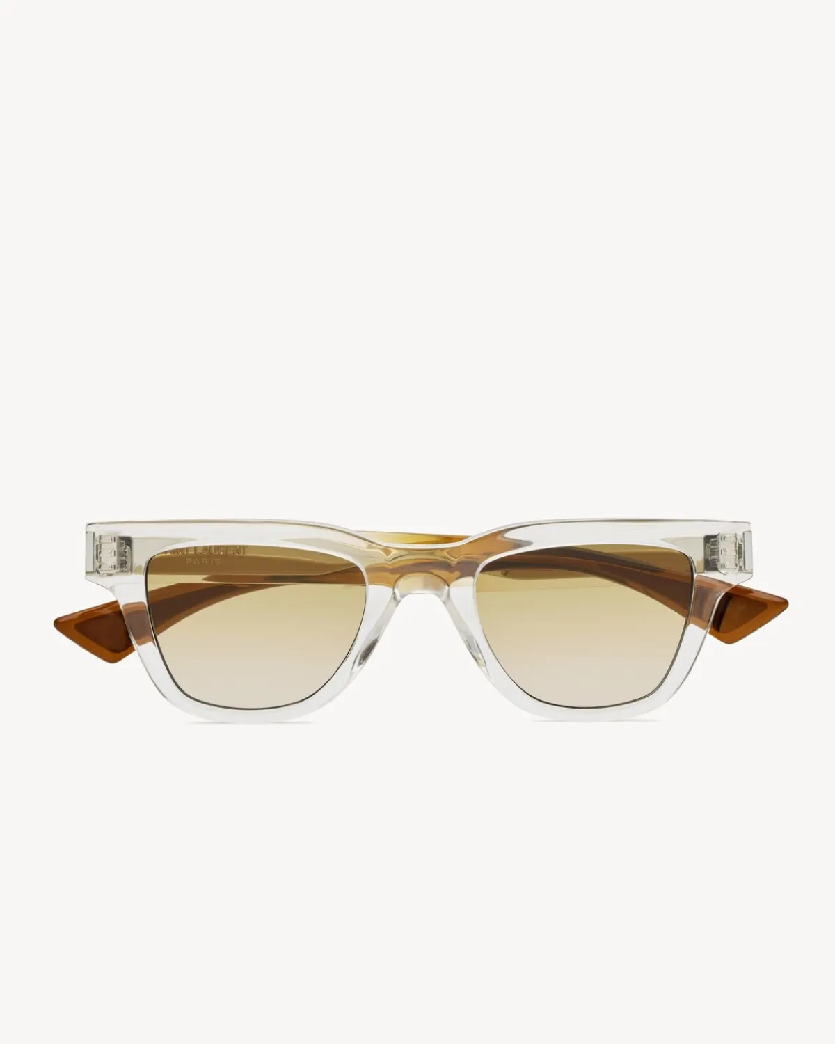 Saint Laurent Sunglasses-SL 789 TRANSPARENTCRYSTAL,TRANSPARENTOLIVEANDGRADIENTBROWN