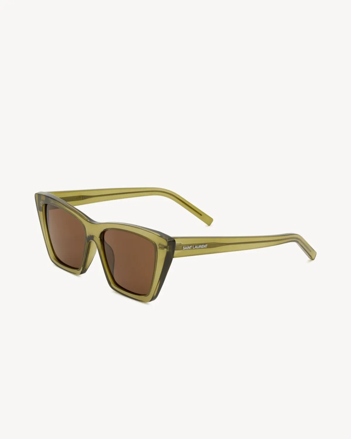 Saint Laurent Sunglasses-SL 276 MICA TRANSPARENTACIDGREEN