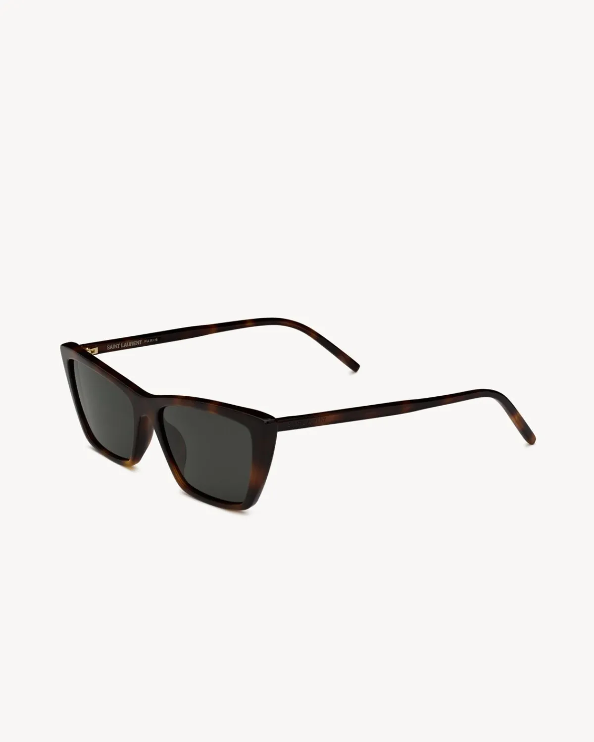 Saint Laurent Sunglasses-SL 737 MICA THIN MEDIUMHAVANAANDGREY