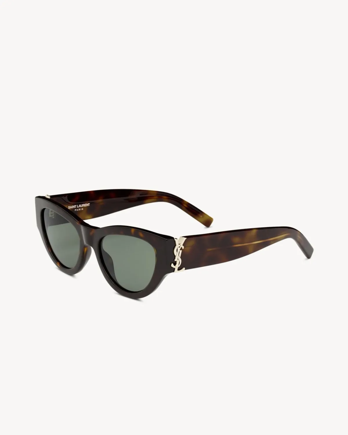 Saint Laurent Sunglasses-SL M94 HAVANAANDGREEN