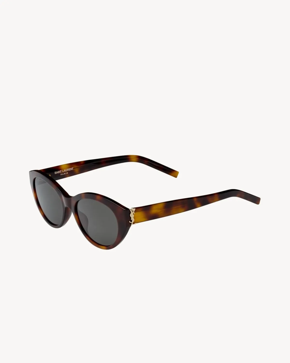 Saint Laurent Sunglasses-SL M148 MEDIUMHAVANA,LIGHTGOLDANDGREY