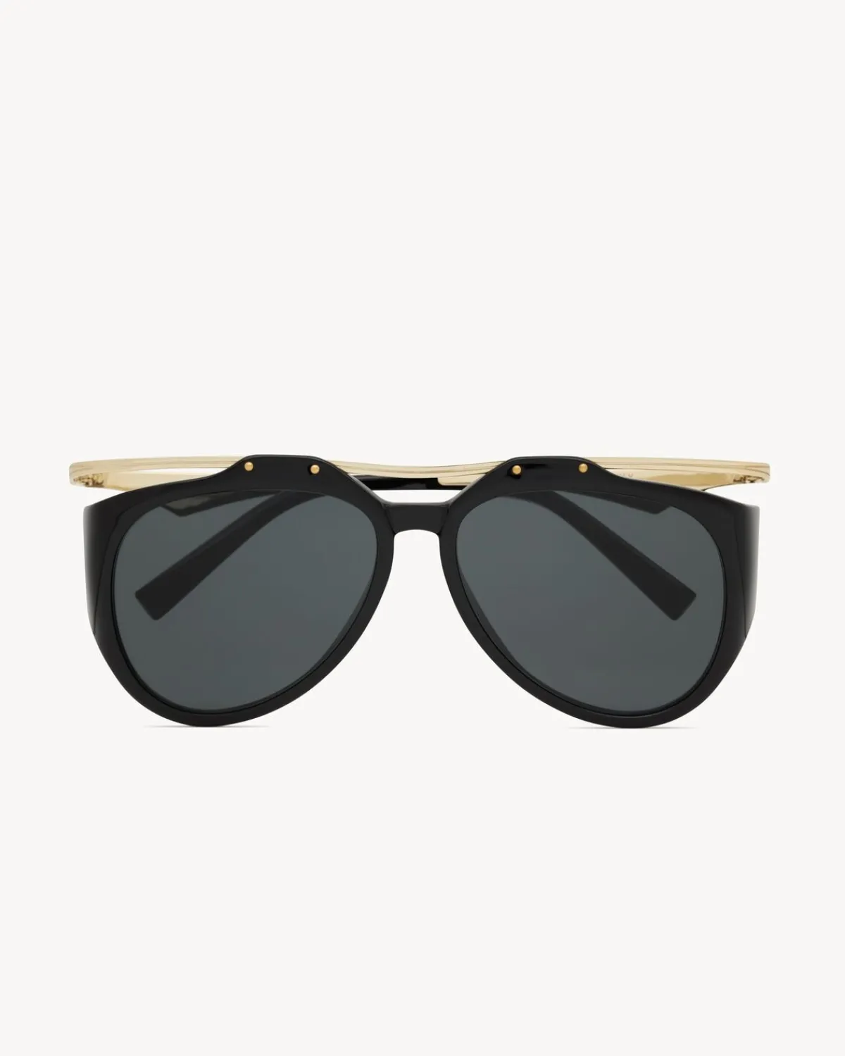 Saint Laurent Sunglasses-SL M137 AMELIA BLACKANDLIGHTGOLD