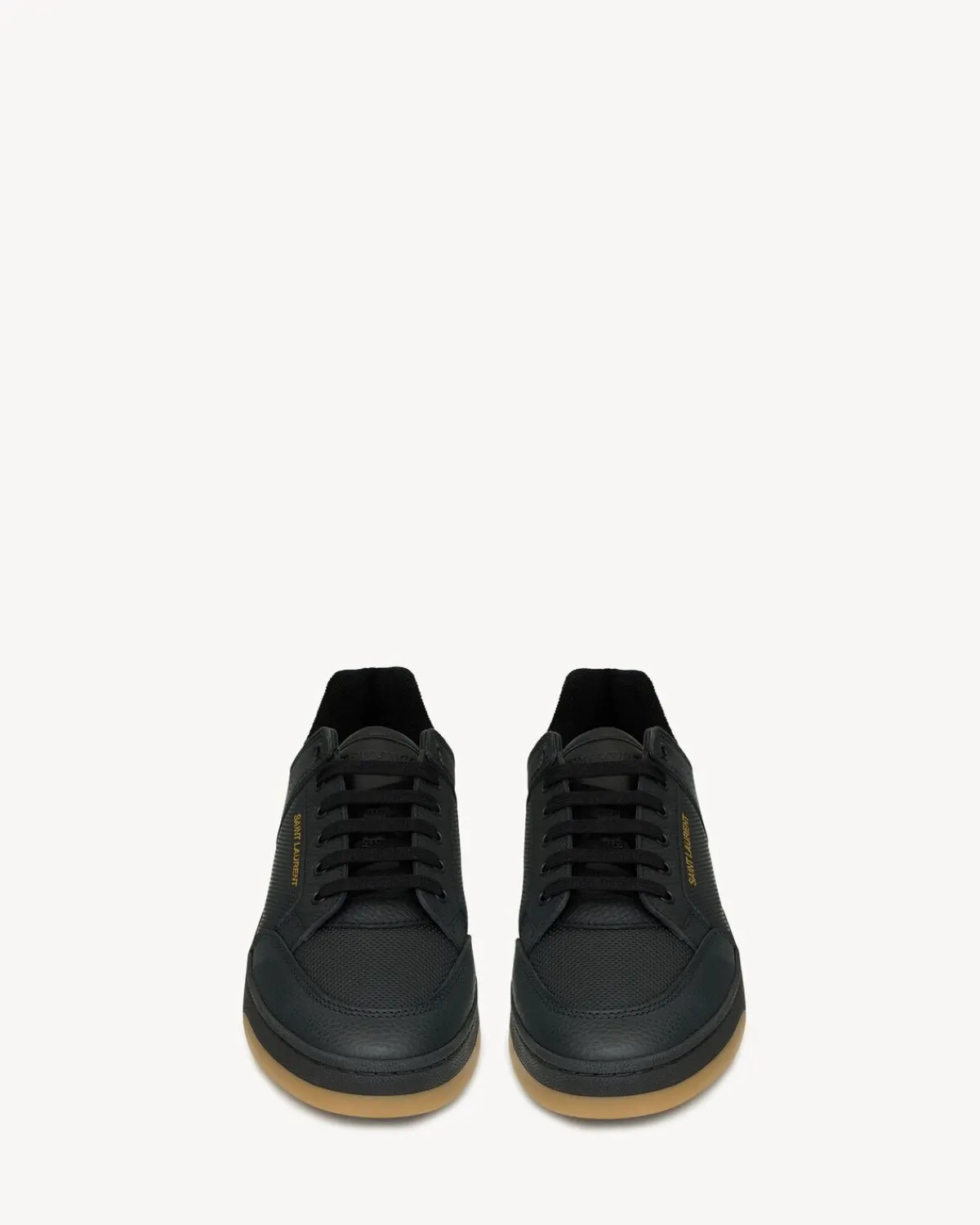 Saint Laurent Sneakers-SL/61 sneakers in perforated leather NOIR