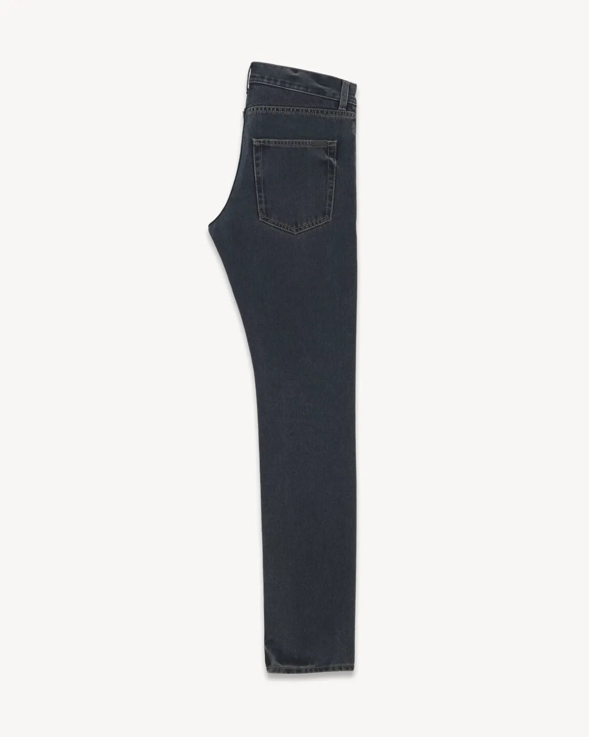 Saint Laurent Denim-Slim-Fit Jeans in Dark Blue Black denim DARKBLUEBLACK