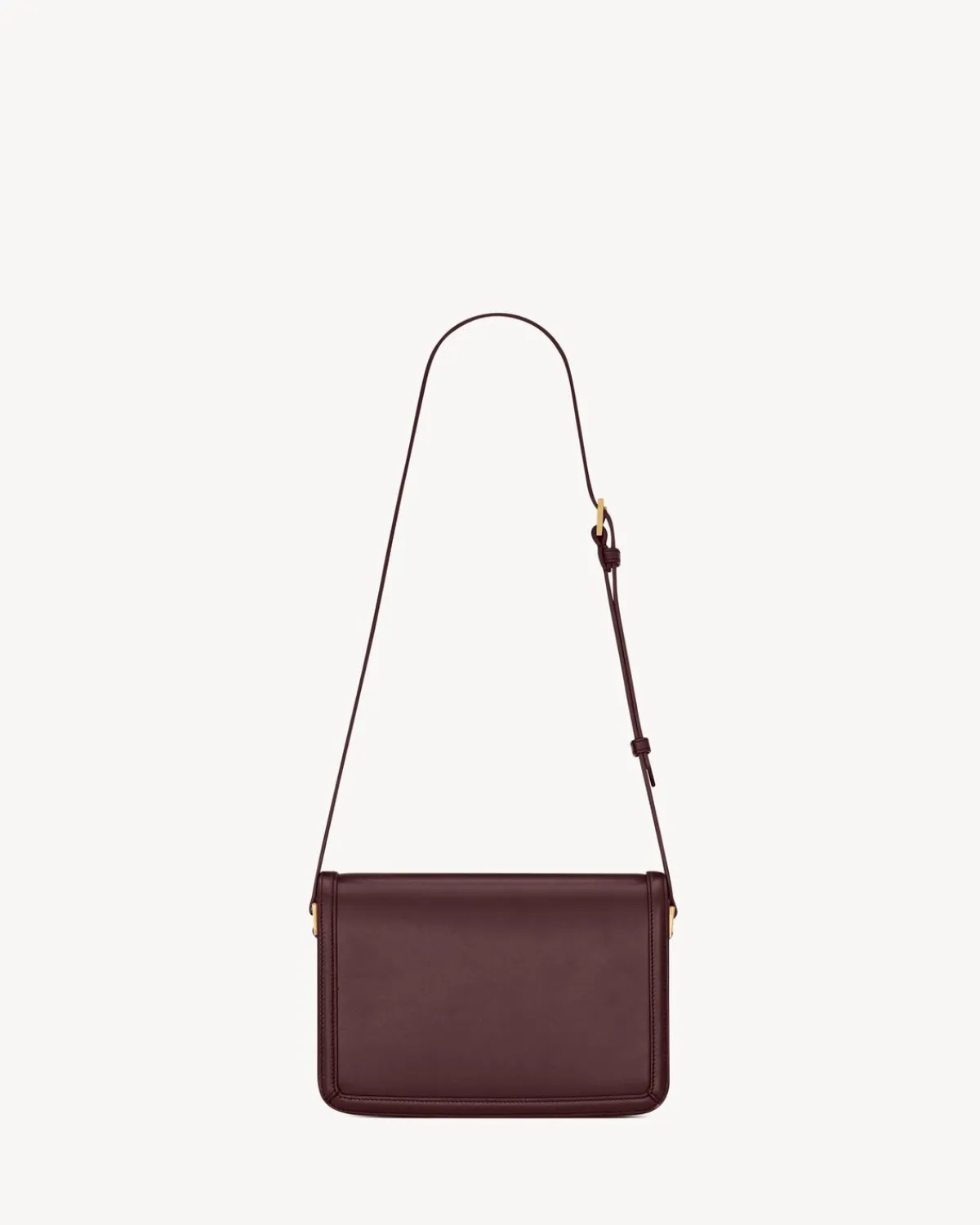 Saint Laurent Shoulder Bags-SOLFERINO MEDIUM SATCHEL IN BOX ROUGECABERNET