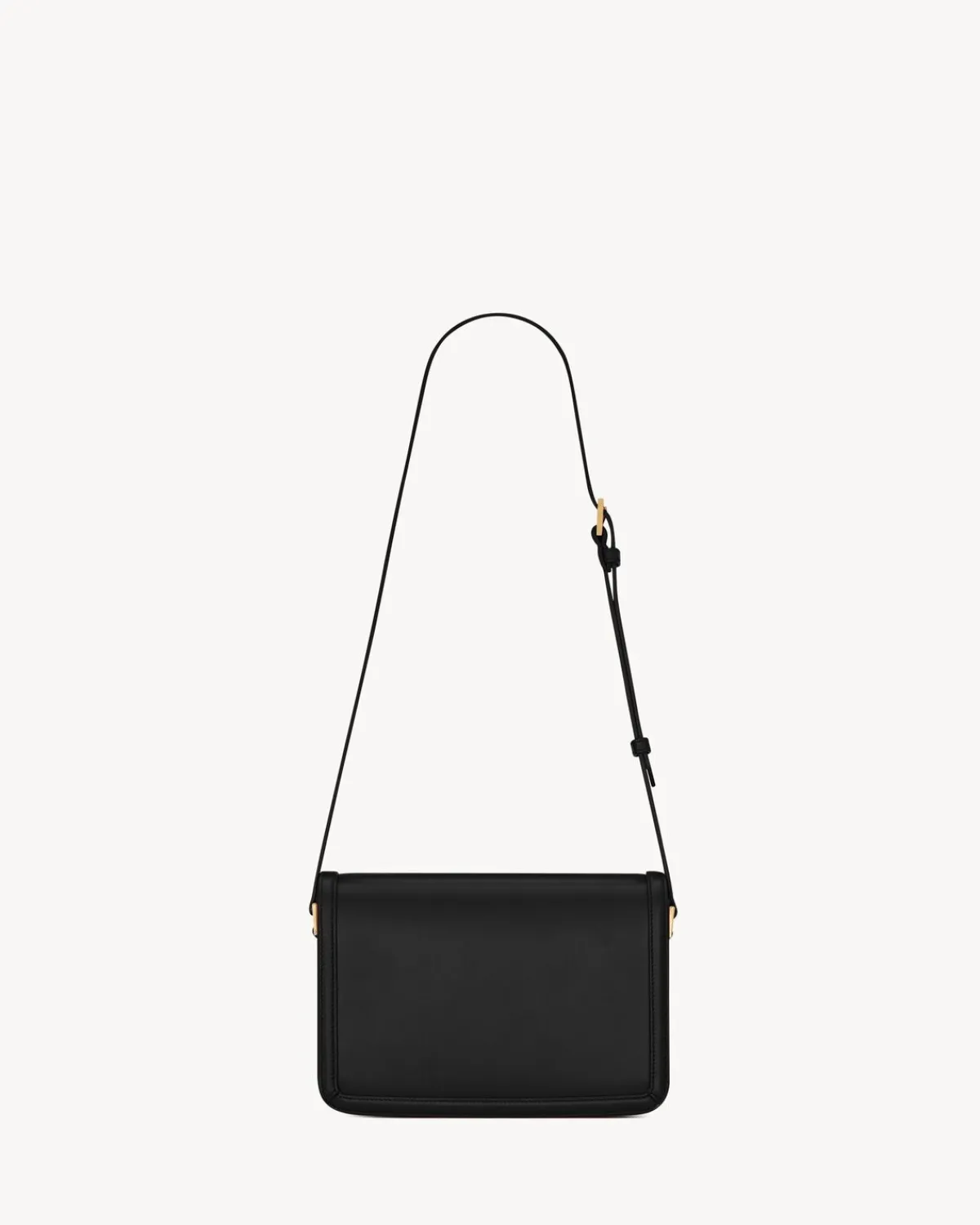 Saint Laurent Shoulder Bags-SOLFERINO MEDIUM SATCHEL IN BOX BLACK