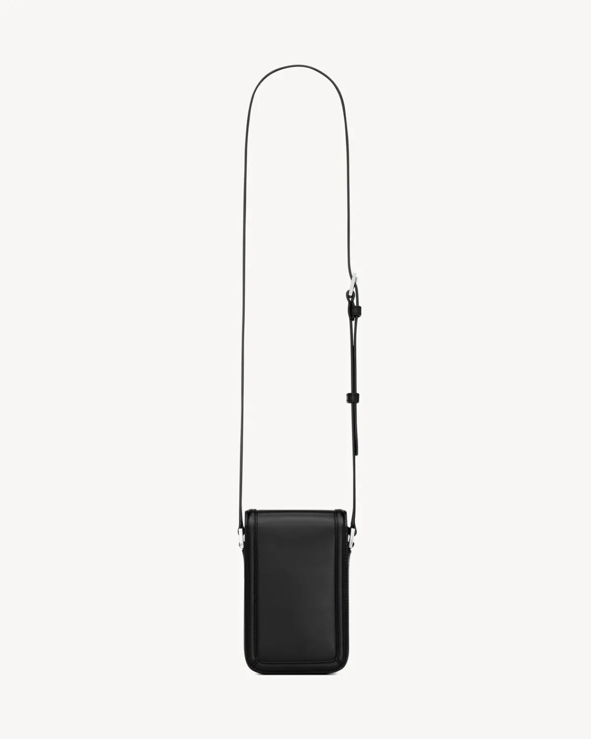 Saint Laurent Crossbody | Cases And Holders-SOLFERINO mini bag in smooth leather BLACK