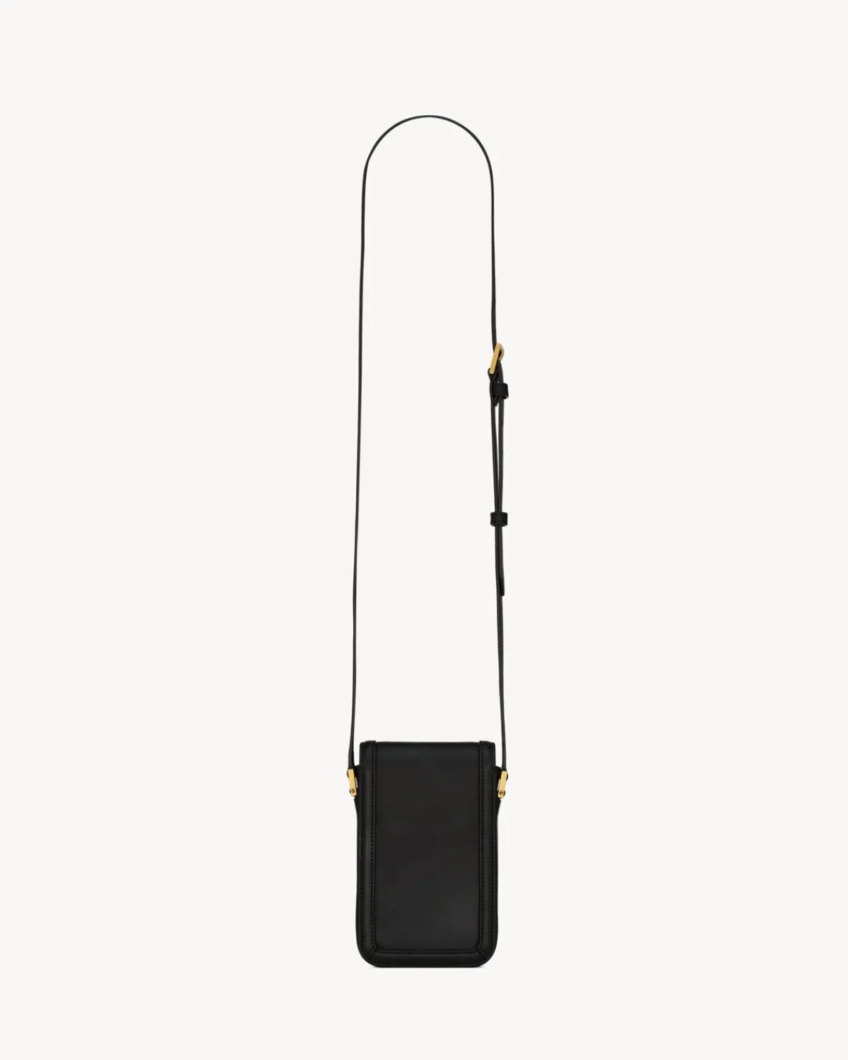 Saint Laurent Crossbody | Cases And Holders-SOLFERINO mini bag in smooth leather BLACK