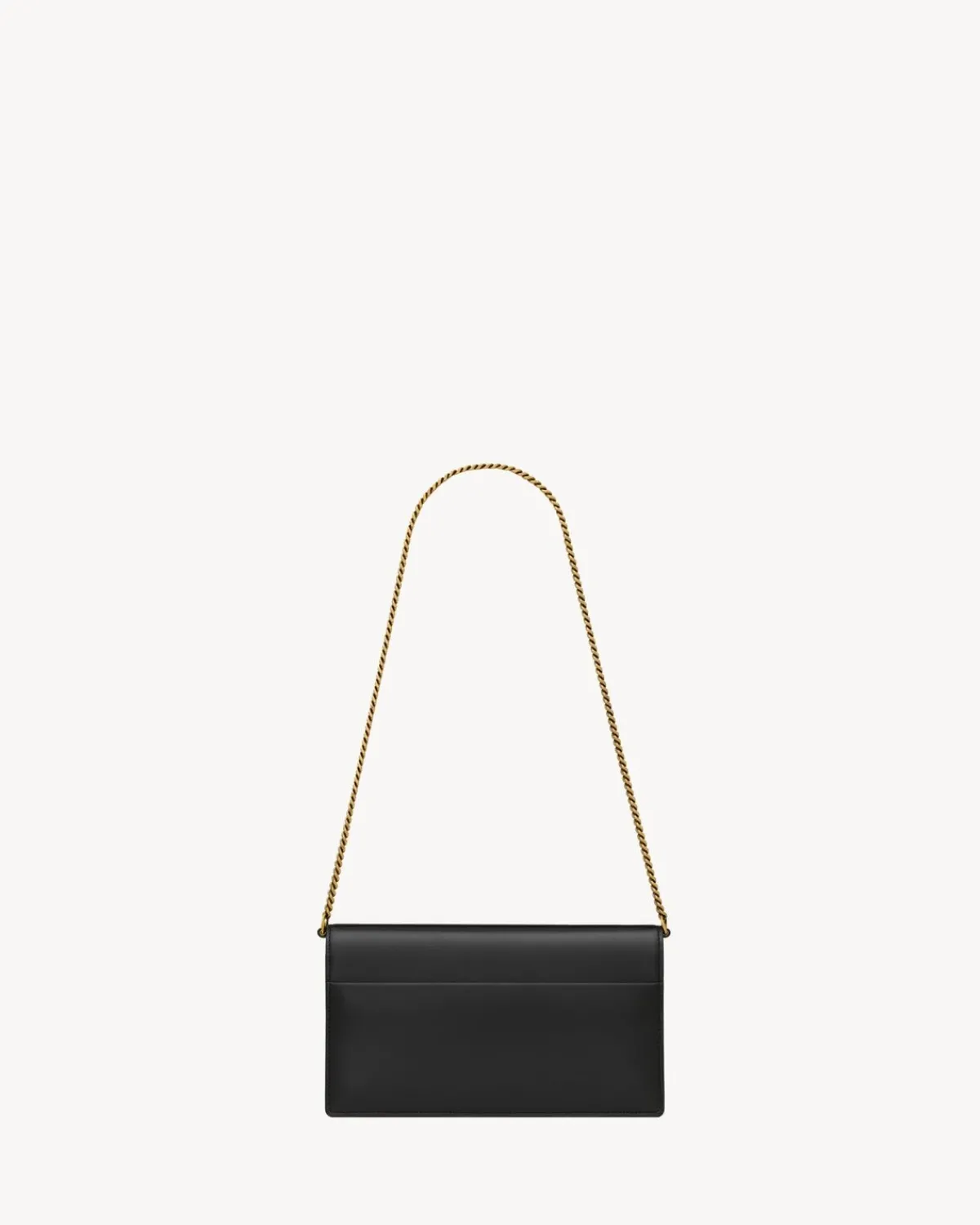 Saint Laurent Clutches And Evening-SUNSET clutch in BOX NOIR