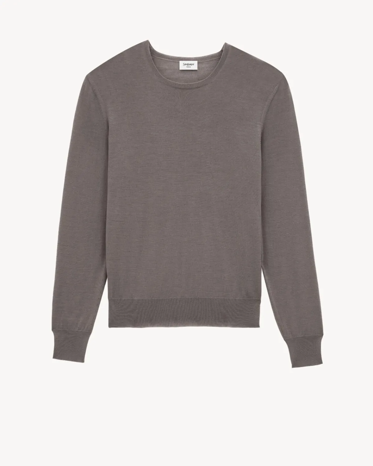 Saint Laurent Knitwear-sweater in wool GRISTAUPE