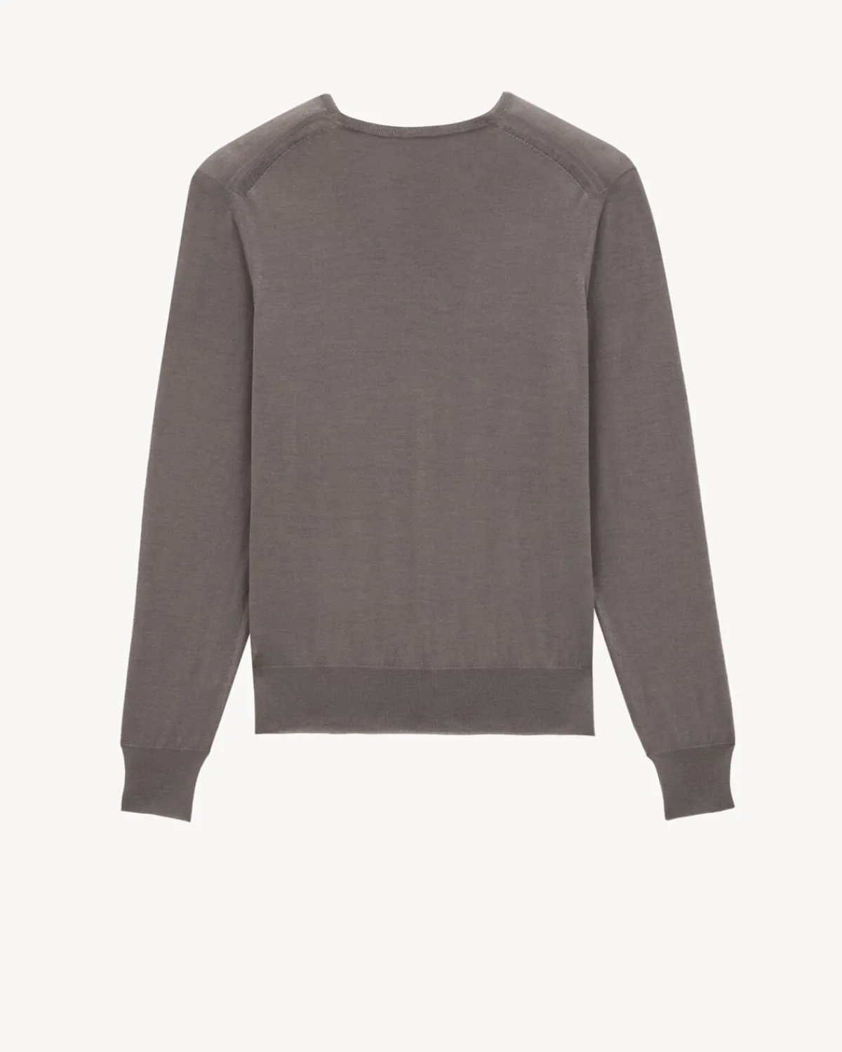 Saint Laurent Knitwear-sweater in wool GRISTAUPE