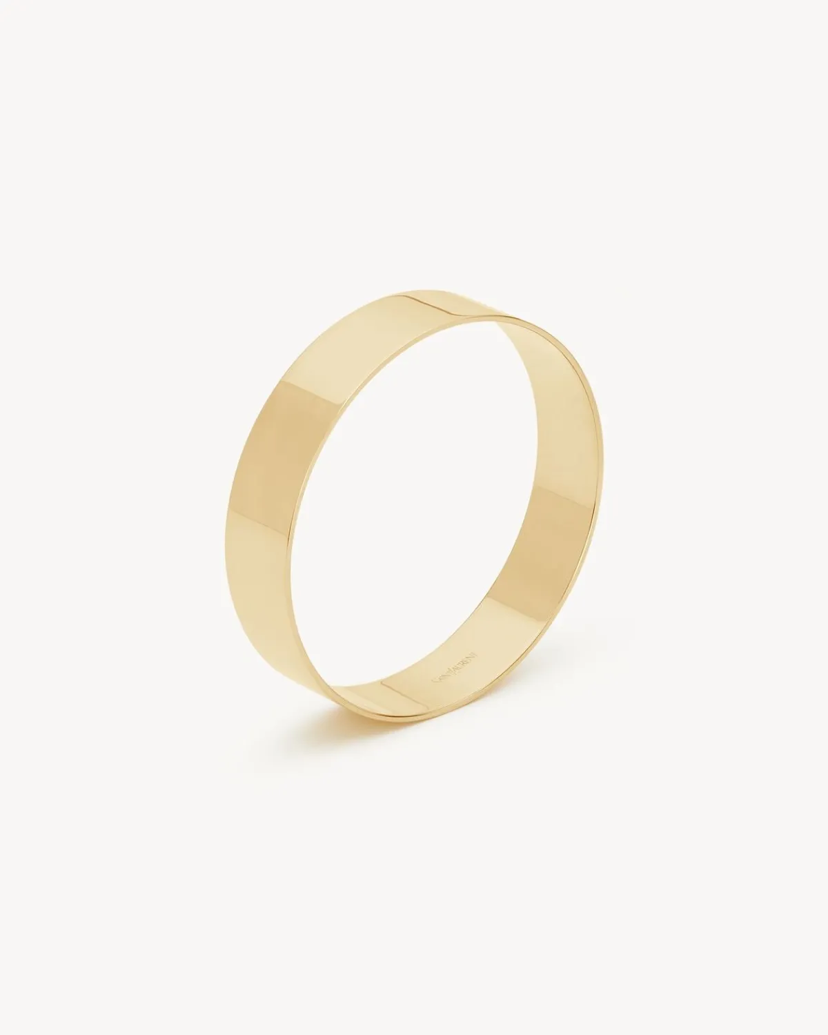 Saint Laurent Fine Jewelry-thin cuff in 18K yellow gold YELLOWGOLD