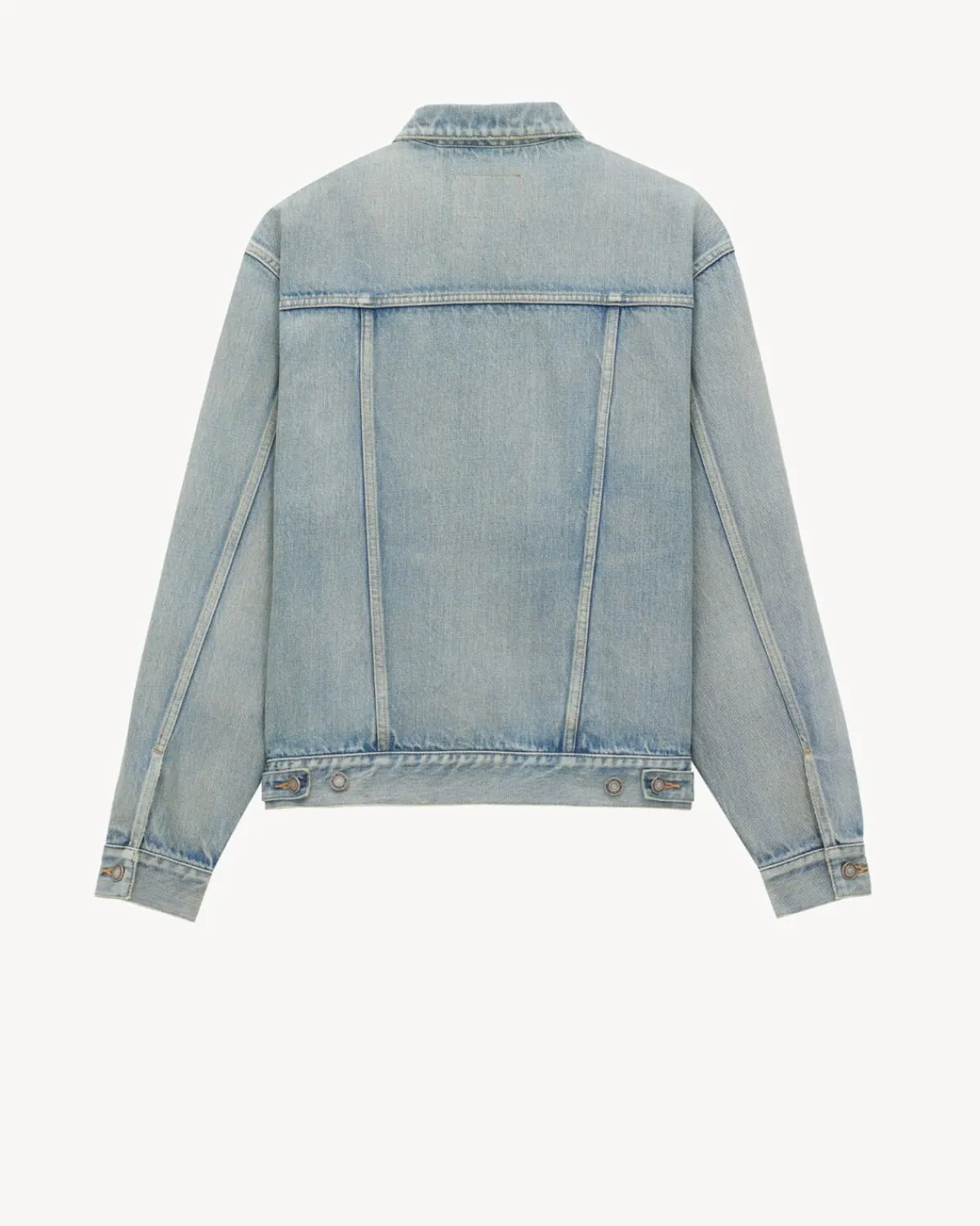 Saint Laurent Denim-trucker jacket in chicago blue denim CHICAGOBLUE