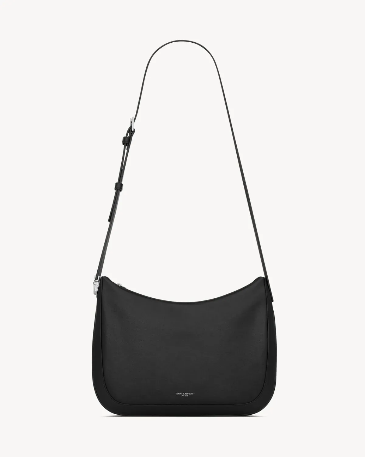 Saint Laurent Crossbody-TUC bag in smooth leather BLACK