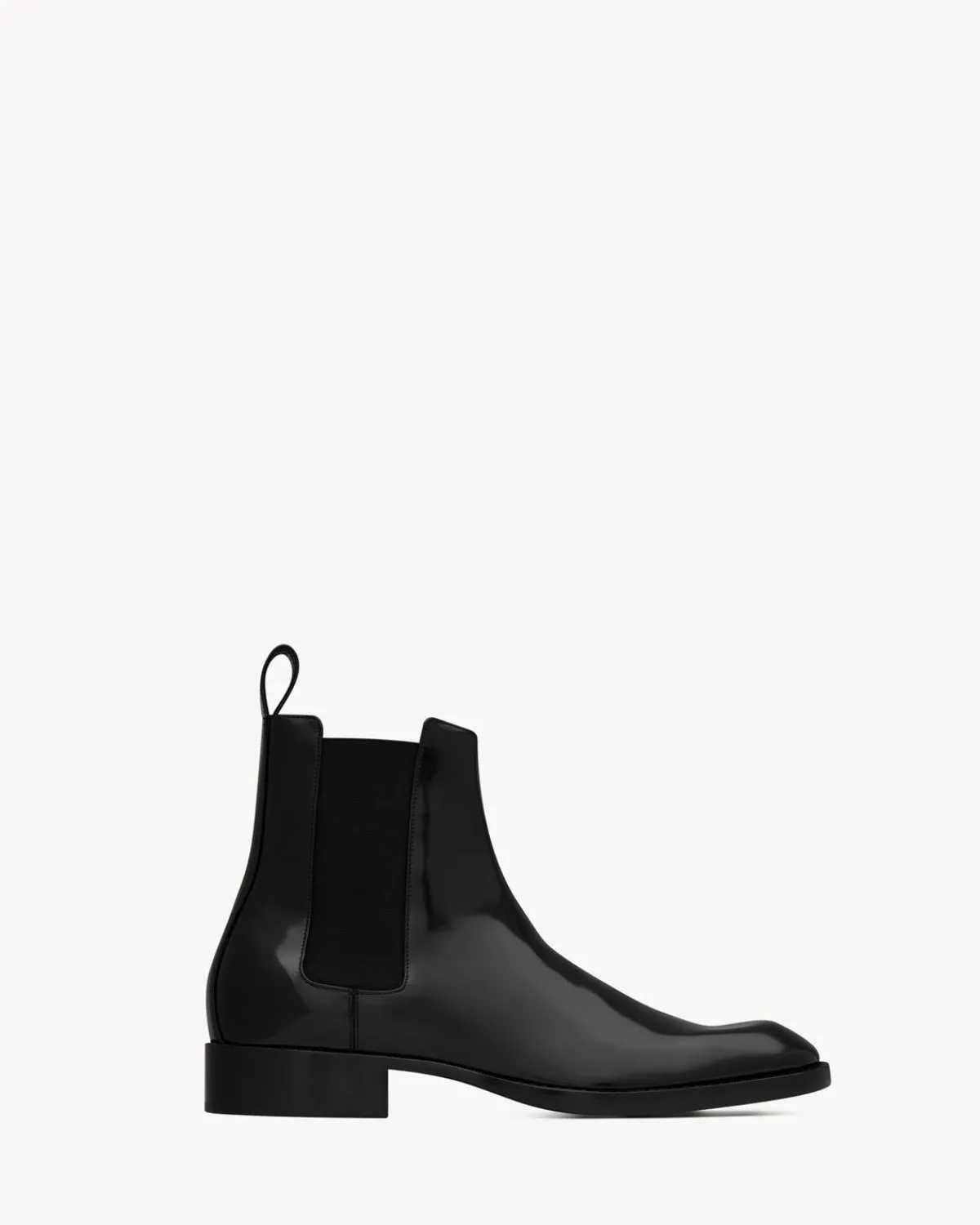 Saint Laurent Boots-VADIM chelsea boots in smooth leather BLACK