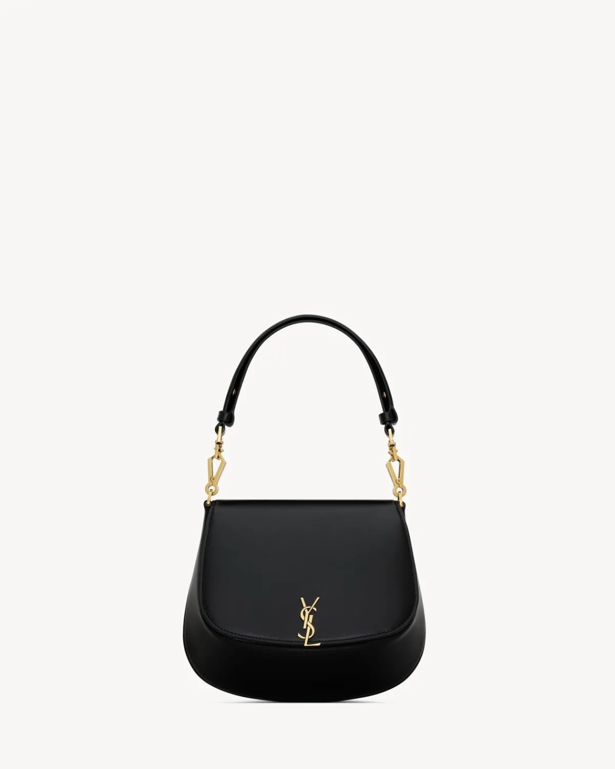 Saint Laurent Top Handles | Mini Bags-VOLTAIRE TOP HANDLE in BOX BLACK