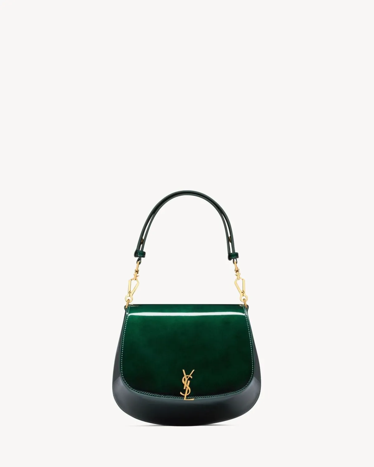 Saint Laurent Top Handles | Mini Bags-VOLTAIRE top handle in patent leather FIRLEAF