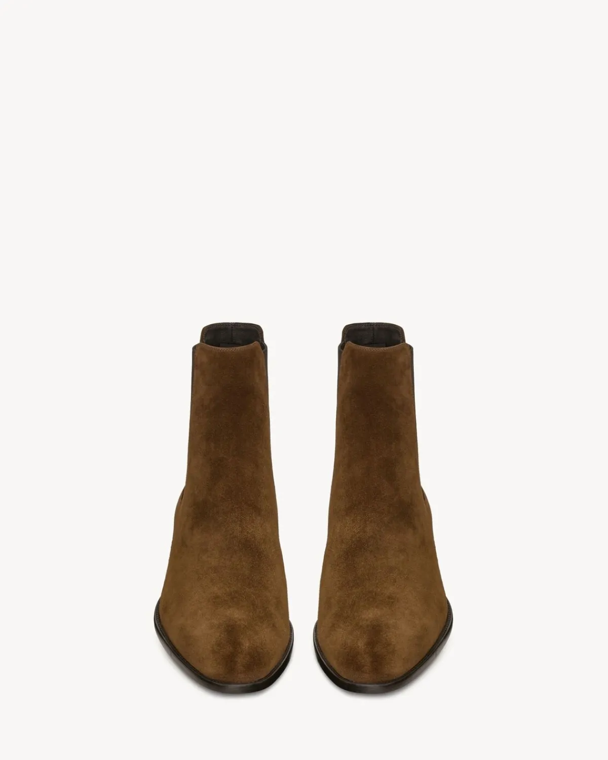 Saint Laurent Boots-Wyatt Chelsea boots in suede LAND