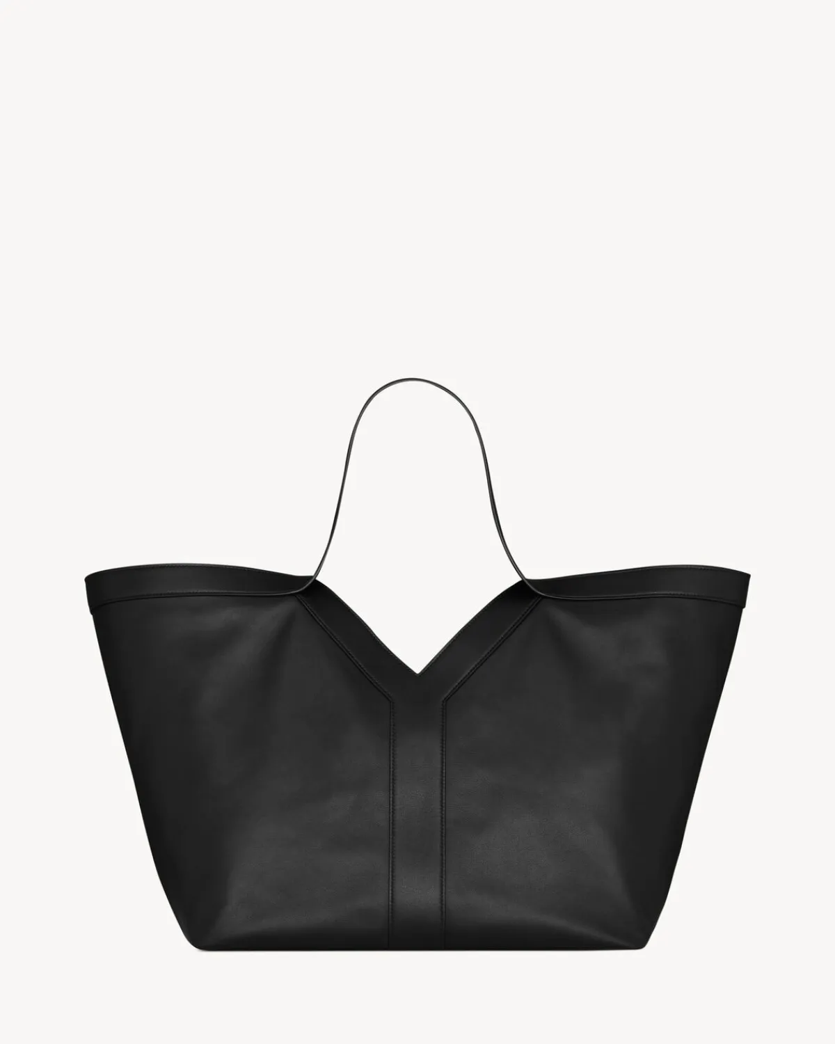 Saint Laurent Totes | Totes-Y TOTE IN LEATHER BLACK